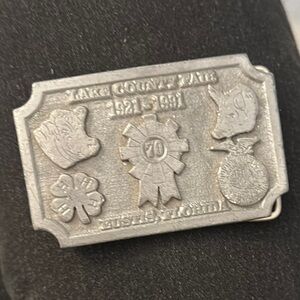 Silver Lake County Fair Belt Buckle